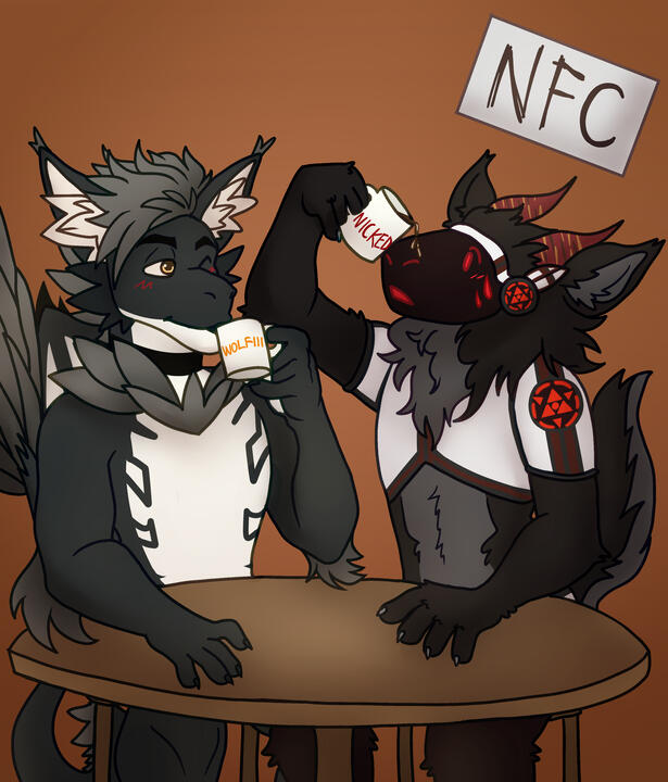 NFC2026 Roomsign with @TheNicked @Kodalexis